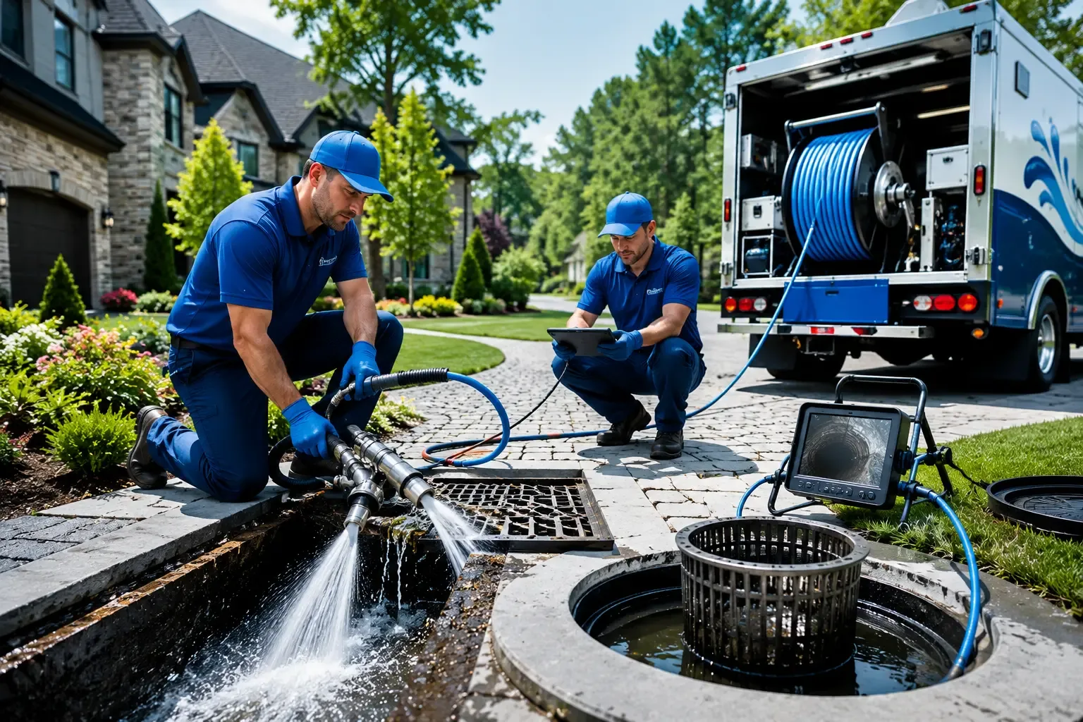Local outdoor drain cleaning professionals in Williamsburg, MO