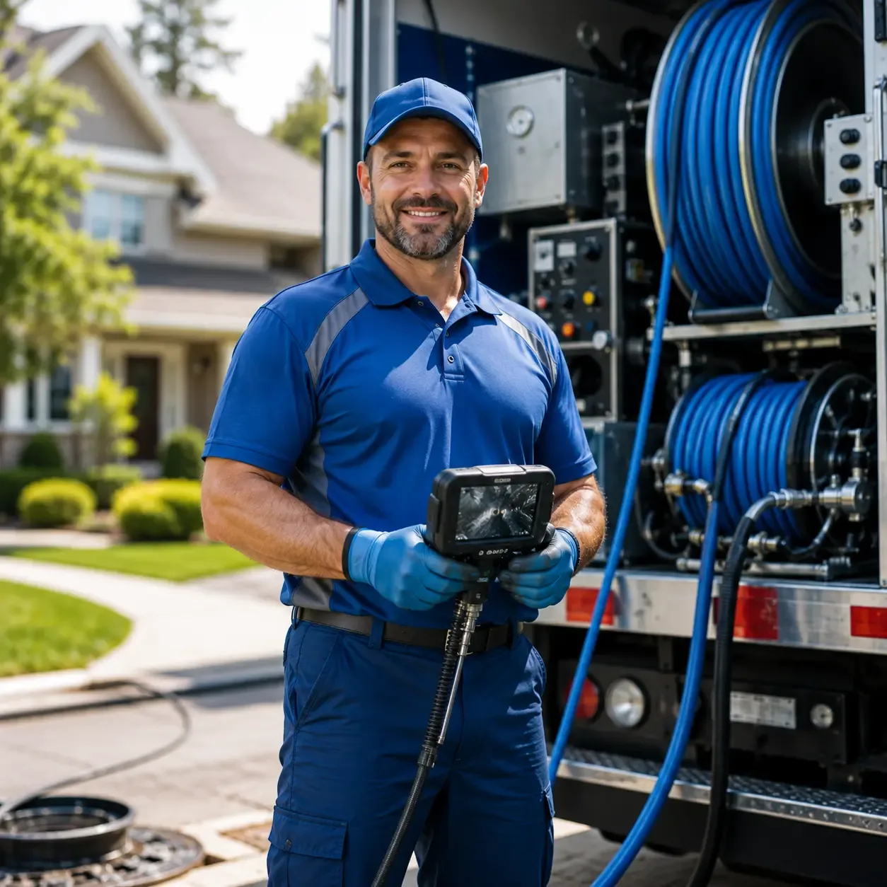 Local outdoor drain cleaning specialists in Williamsburg, MO